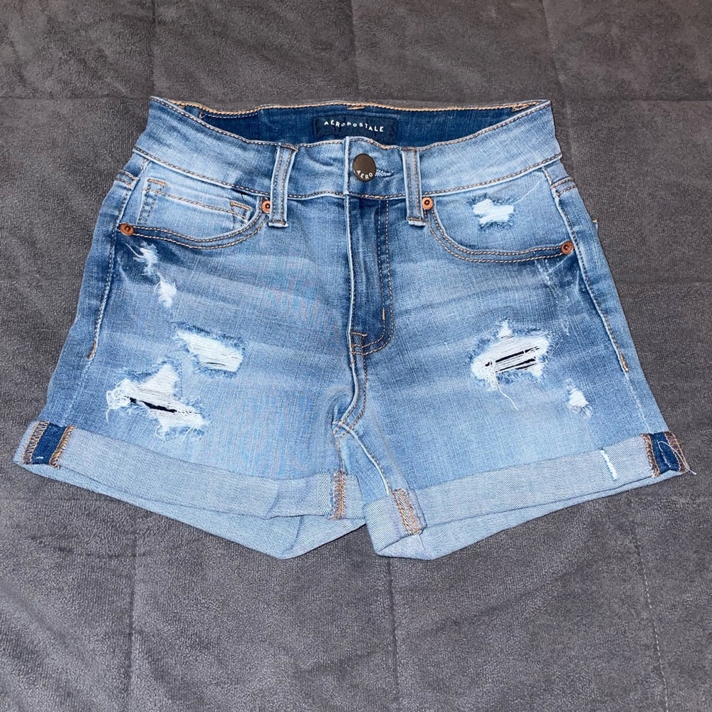 Aeropostale Denim Shorts, Size: 00